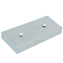 Powerful Rare Earth Magnet with Two Holes